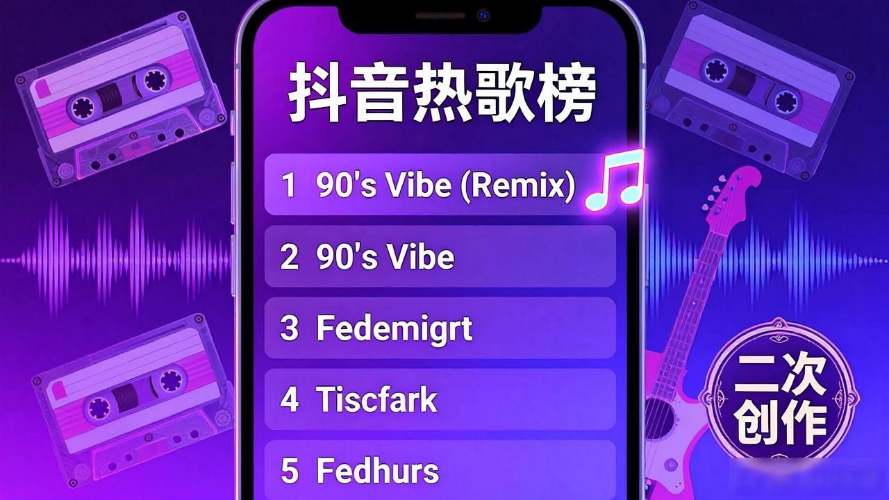 2026最新：近期抖音热歌排行榜，热门歌曲全梳理